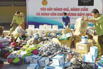 Người dân không nên tiếp tay cho hàng giả, hàng nhái