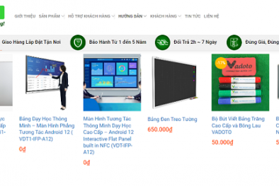 Công ty Vadoto bị xử phạt do không thông báo website thương mại điện tử bán hàng theo quy định