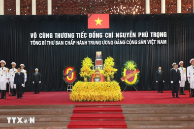 LỄ QUỐC TANG TỔNG BÍ THƯ NGUYỄN PHÚ TRỌNG