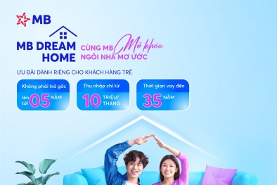 MB tung gói vay mua nhà miễn trả gốc trong 5 năm đầu, hàng trăm bạn trẻ hiện thực hóa ước mơ an cư
