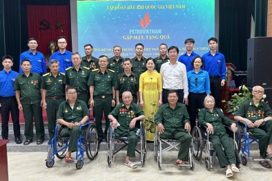 Hội Cựu chiến binh PV GAS tri ân các thương bệnh binh, gia đình liệt sỹ, người có công với cách mạng