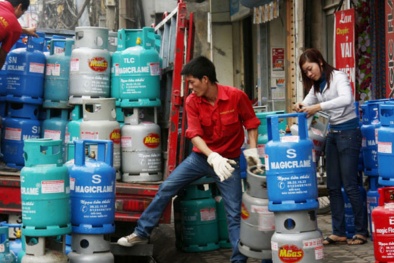 Tháng 8, giá gas bán lẻ trong nước tăng