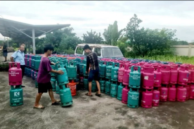 Hà Nội phát hiện cơ sở san chiết gas trái phép