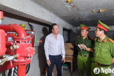 Nghệ An xử lý 5 cơ sở không đảm bảo phòng cháy chữa cháy