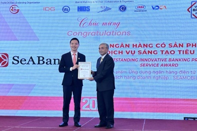 SeABank lần thứ 4 liên tiếp được vinh danh là Ngân hàng Việt Nam tiêu biểu