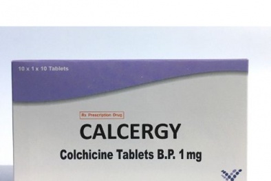 Thu hồi thuốc viên nén CALCERGY trị gout không đạt tiêu chuẩn chất lượng