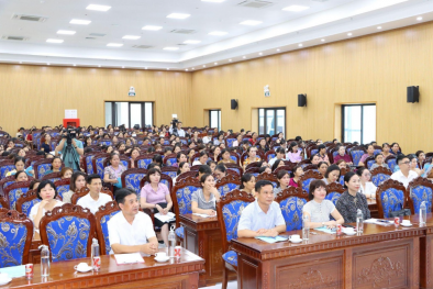 Hội nghị thúc đẩy triển khai Phần mềm chăm sóc dinh dưỡng cho mẹ và bé của Ajinomoto tại Thái Bình