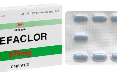 Thu hồi thuốc Cefaclor 375mg của Công ty CP dược phẩm và sinh học y tế không đảm bảo chất lượng