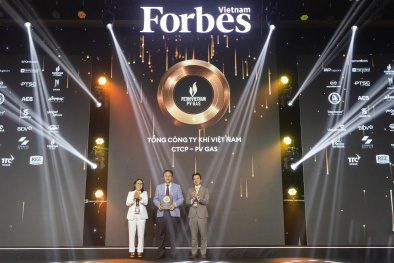 PV GAS 12 năm liên tiếp nhận vinh danh “Top 50 công ty niêm yết tốt nhất” của Forbes Việt Nam 