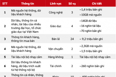 Báo cáo an ninh mạng 6 tháng đầu năm 2024: Nguy cơ mất an toàn thông tin gia tăng