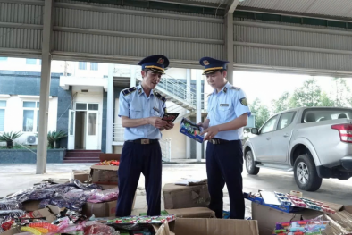 Thu giữ lượng lớn đồ chơi trẻ em mang tính bạo lực tại Thanh Hóa