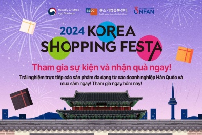 “Ngày hội mua sắm Hàn Quốc” đầu tiên tại Việt Nam