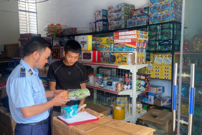 Ninh Bình phát hiện và thu giữ gần 700 sản phẩm đồ chơi trẻ em nhập lậu
