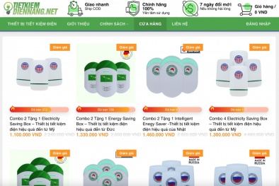 Khách hàng dễ 'sập bẫy' trước những quảng cáo thổi phồng chức năng của thiết bị điện trên 'chợ mạng'