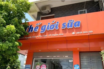 Quản lý thị trường tỉnh Thanh Hóa xác minh sản phẩm sữa của Thế giới sữa sau phản ánh của công dân