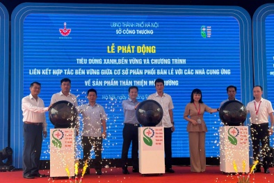 Hà Nội phát động chương trình tiêu dùng xanh, bền vững