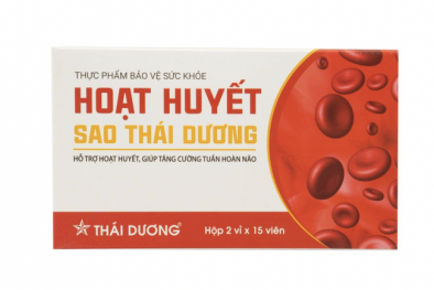 Công ty cổ phần Sao Thái Dương vi phạm quảng cáo về thực phẩm bảo vệ sức khỏe Hoạt huyết