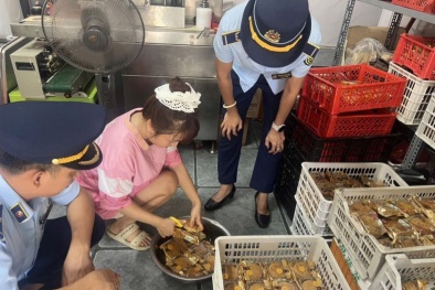 Nghệ An tiêu hủy số lượng lớn bánh trung thu và đồ chơi trẻ em không rõ nguồn gốc