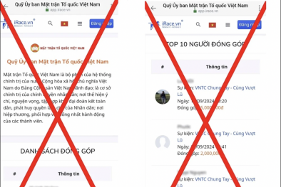 Cảnh giác trước những tài khoản giả mạo Mặt trận Tổ quốc Việt Nam