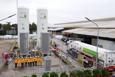 PV GAS chính thức cung cấp LNG cho nhà máy khách hàng đầu tiên tại miền Bắc 