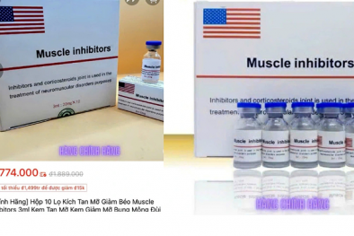 Cảnh báo tình trạng mua bán filler, botox, tiêm tan mỡ giá rẻ tràn lan trên mạng 