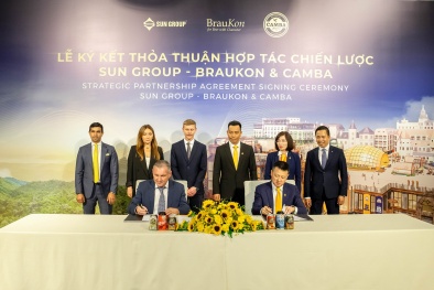 Sun Group hợp tác chiến lược với BrauKon & Camba phát triển thương hiệu bia Sun KraftBeer