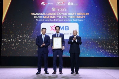 MB nhận ‘cú đúp’ giải thưởng tại IR Awards 2024