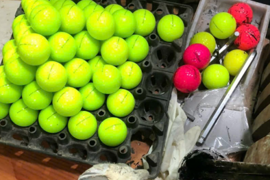 Yên Bái thu giữ lượng lớn quả bóng Golf giả mạo nhãn hiệu đã được bảo hộ tại Việt Nam
