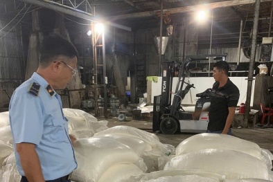 Long An xử phạt hộ kinh doanh 4,9 tấn đường cát không rõ nguồn gốc xuất xứ