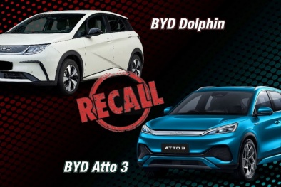BYD triệu hồi gần 100.000 xe điện do nguy cơ cháy nổ