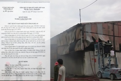 Xử phạt Công ty Cổ phần Công Dụng Hoá do không đảm bảo phòng cháy chữa cháy