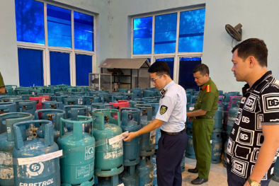 Bắc Ninh phát hiện cơ sở san chiết hàng chục tấn khí LPG trái phép 