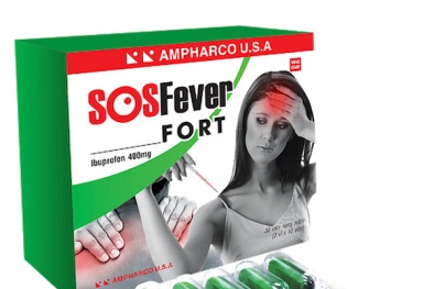 Đình chỉ lưu hành, thu hồi thuốc viên nang mềm SOS Fever® Fort