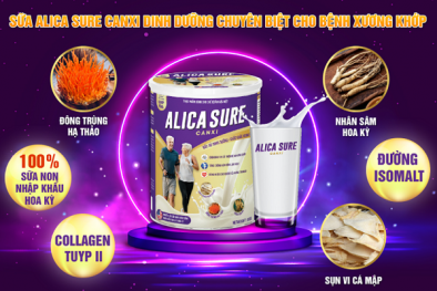 Sữa Alica Sure Canxi quảng cáo sai công dụng, chất lượng trên mạng xã hội?