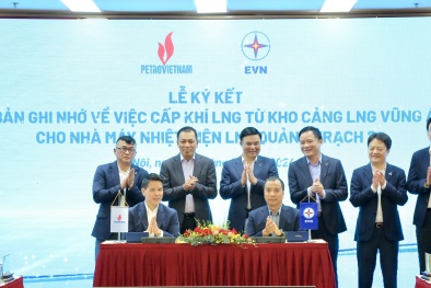PV GAS - EVN: Hợp tác nghiên cứu cấp khí LNG cho Nhà máy nhiệt điện LNG Quảng Trạch II