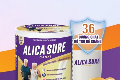 Sữa Alica Sure Canxi dựng loạt hình ảnh khách hàng quảng cáo sai công dụng?