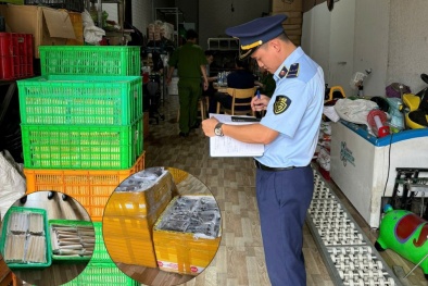 Lâm Đồng tiêu hủy gần 2 tạ thực phẩm đông lạnh không rõ nguồn gốc xuất xứ