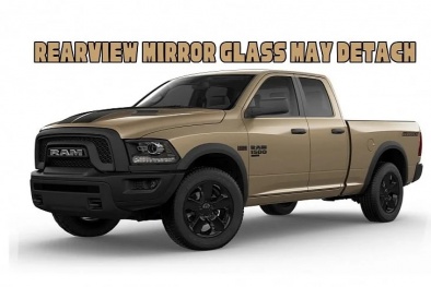 Triệu hồi mẫu xe bán tải Ram 1500 do gương chiếu hậu bị bong kính sưởi
