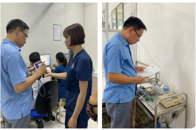 Ninh Bình: Thanh kiểm tra đo lường đối với cơ sở sử dụng phương tiện đo nhóm 2 trong y tế