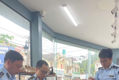 Hà Tĩnh xử phạt hộ kinh doanh giày dép giả mạo nhãn hiệu bán qua mạng xã hội