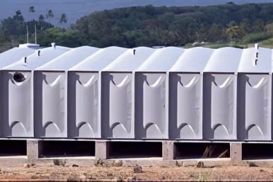 Thu hồi bồn chứa nước bằng nhựa gia cường sợi thủy tinh của hãng Bridgestone 