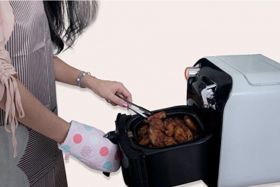 Sử dụng nồi chiên không dầu không đúng cách có thể gây ngộ độc