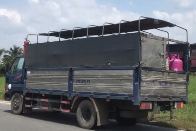 Tạm giữ 200 chai LPG giả mạo nhãn hiệu tại Long An