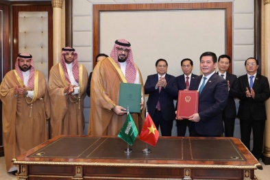 Việt Nam và Ả-rập Xê-út ký kết bản ghi nhớ về hợp tác kinh tế và thương mại