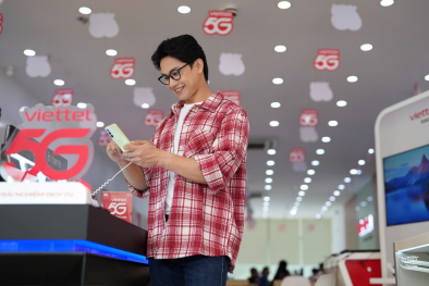 Ba triệu người dùng 5G Viettel, tốc độ tăng trưởng gấp đôi 4G