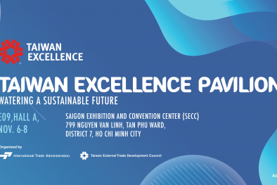 Taiwan Excellence giới thiệu công nghệ đột phá ngành nước sạch tại VIETWATER 2024
