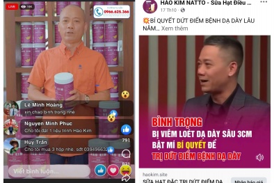 Xuất hiện video nghệ sĩ Bình Trọng quảng cáo sữa hạt Hào Kim sai công dụng?