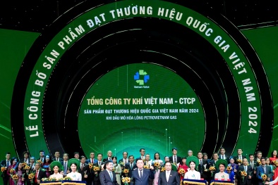 PV GAS được vinh danh Thương hiệu Quốc gia Việt Nam năm 2024