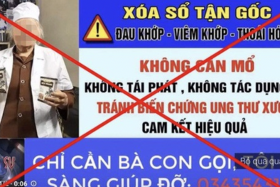 Cần có quy chế quản lý tình trạng “thần y” quảng cáo thuốc gia truyền tràn lan trên mạng 