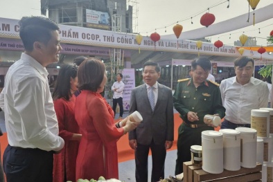 Hà Nội quảng bá sản phẩm OCOP và thủ công mỹ nghệ huyện Quốc Oai 